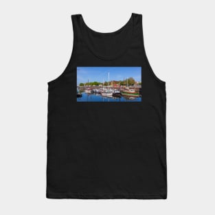 Old ships in Vegesacker Hafen, Bremen-Vegesack, Bremen Tank Top